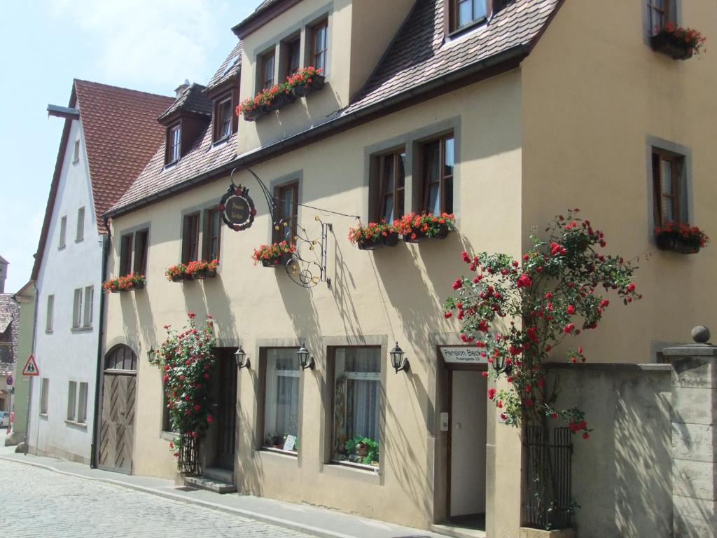 Pension Becker Rothenburg ob der Tauber Exterior foto